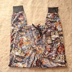 Ed Hardy Multicolor Graphic Kids Joggers